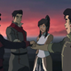 Korra, Bolin, Asami, and Mako form a new Team Avatar.